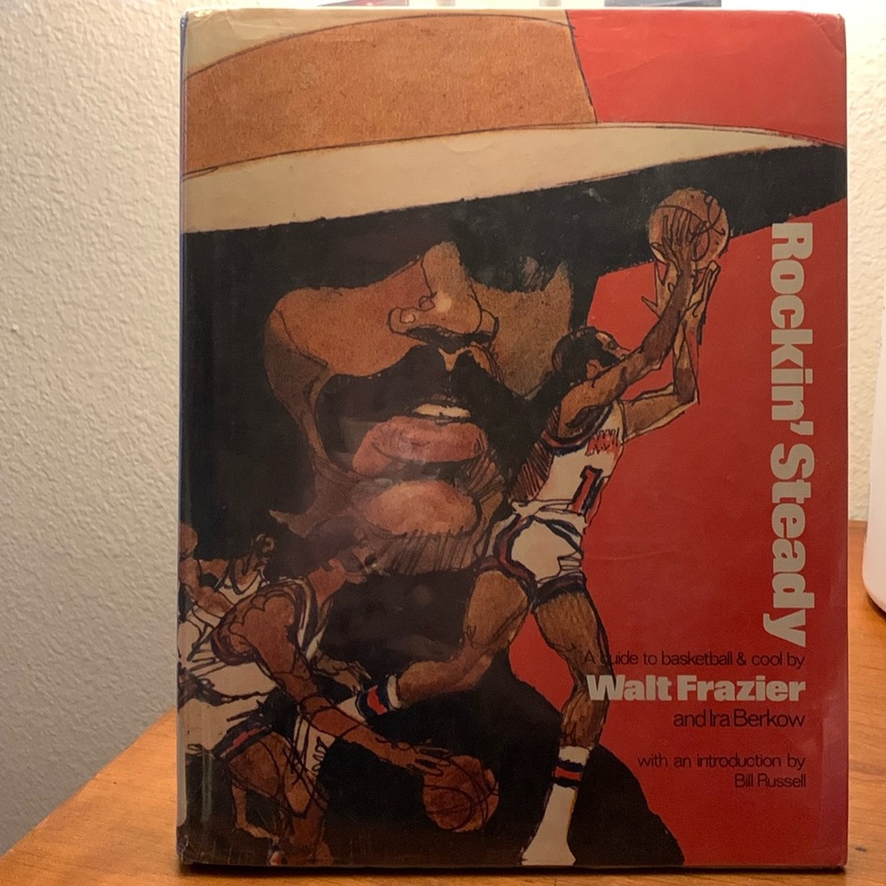 Vintage EUC Walt Frazier Rockin Steady “ A guide to basketball & cool”